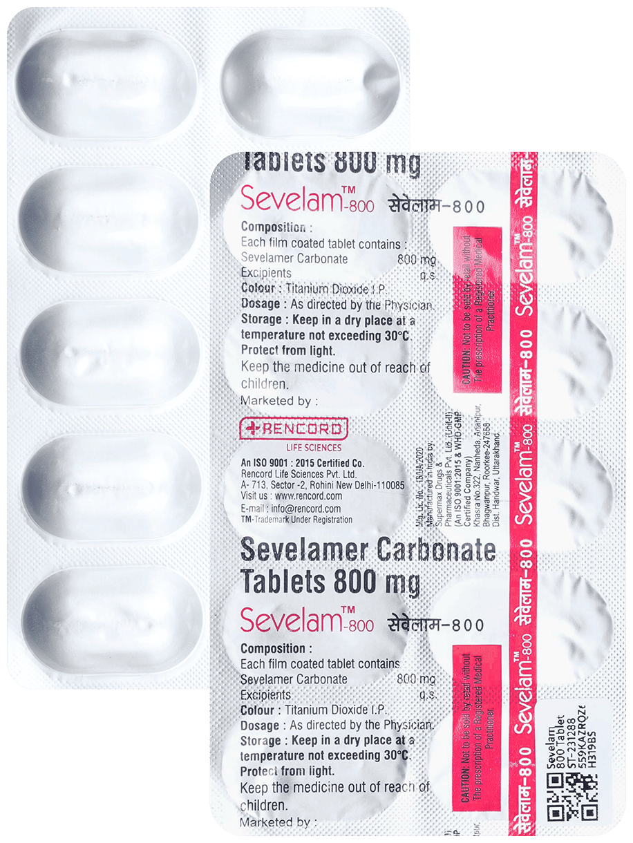 Sevelam 800 Tablet