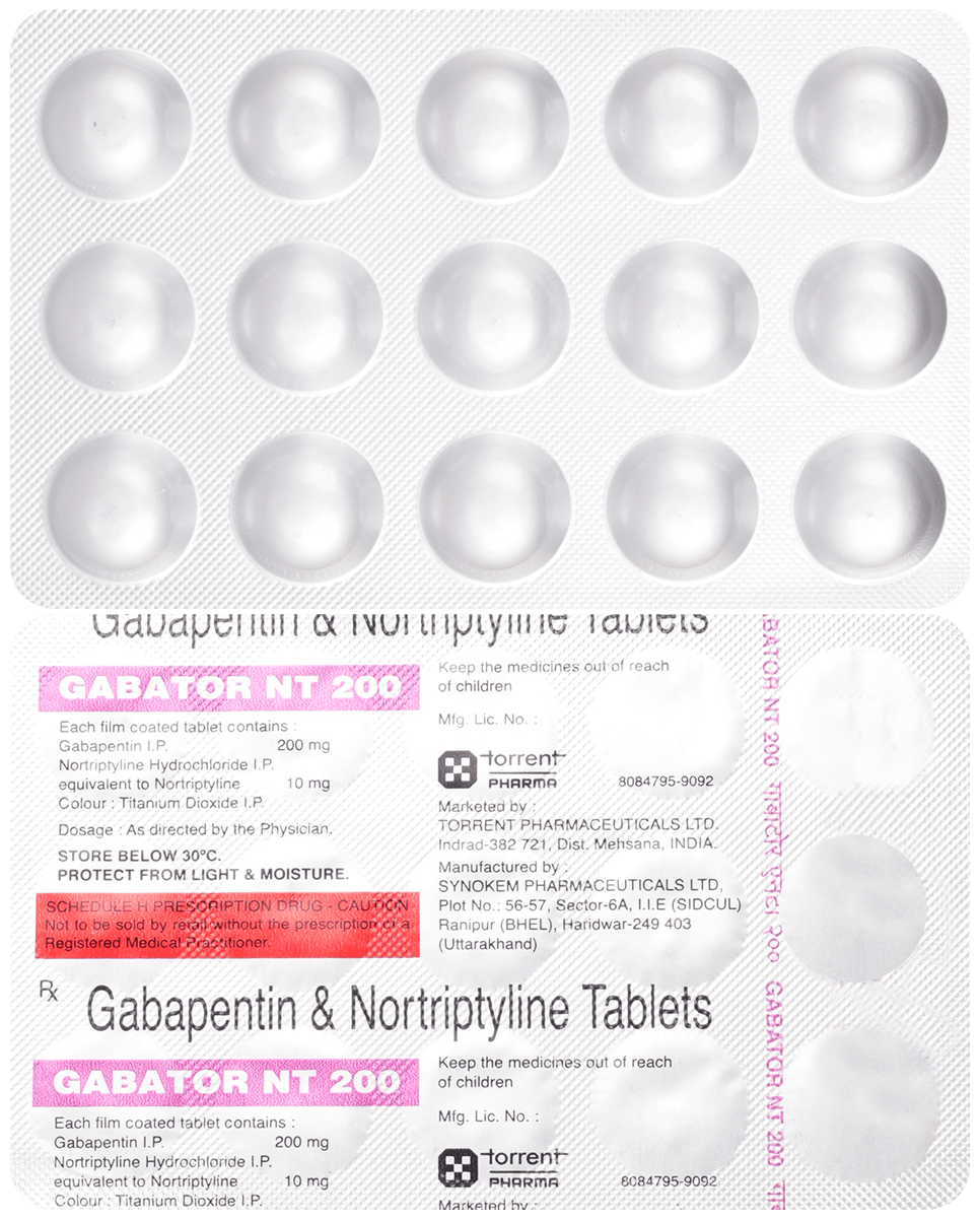 Gabator NT 200 Tablet