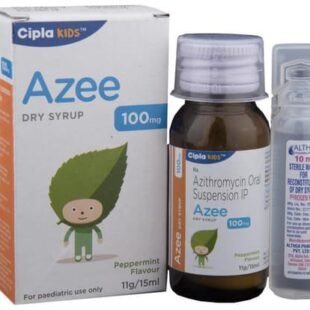 Azee 100mg Dry Syrup Peppermint