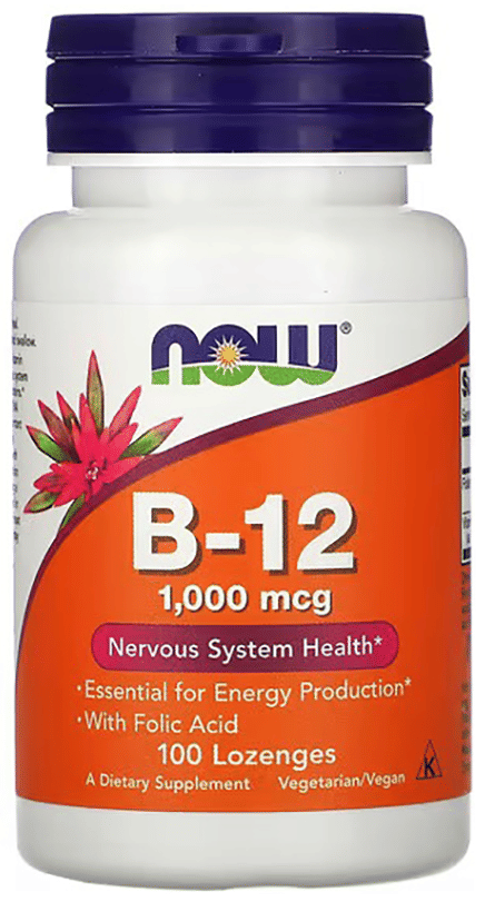 Now Foods B-12 1000mcg Lozenges