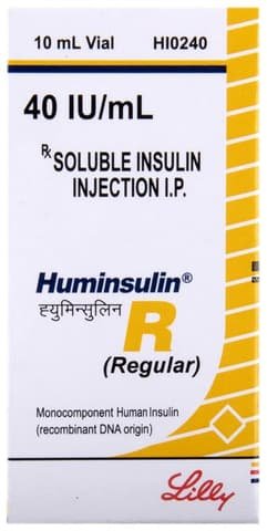 Huminsulin R 40IU/ml Solution for Injection