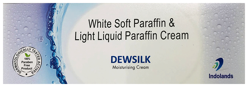 Dewsilk Moisturising Cream with Soft Paraffin & Light Liquid Paraffin