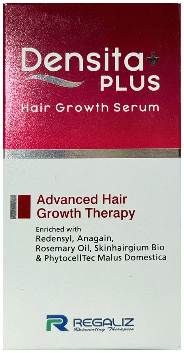 Regaliz Densita Hair Growth Serum | Reduces Hair Loss | Paraben & Sulphate-Free