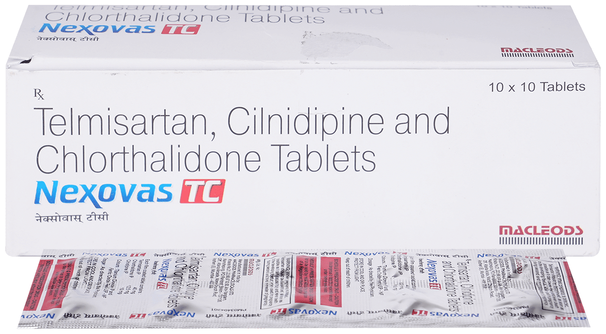 Nexovas TC 40mg/10mg/12.5mg Tablet