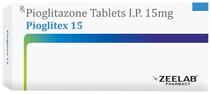Pioglitex 15mg Tablet