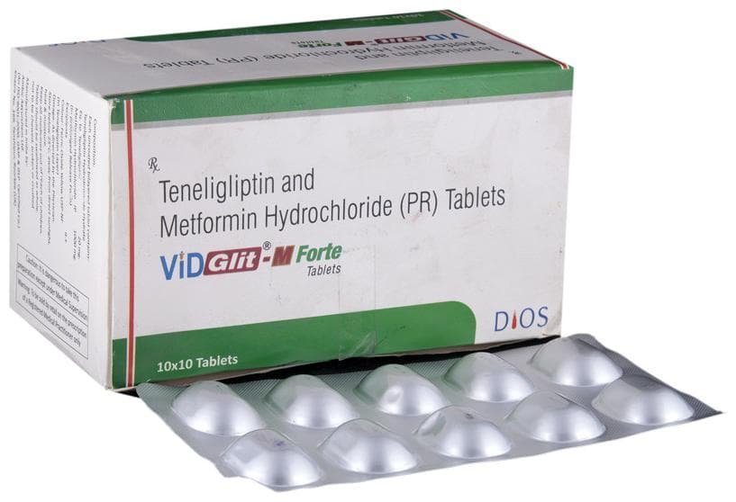 Vidglit-M Forte Tablet PR