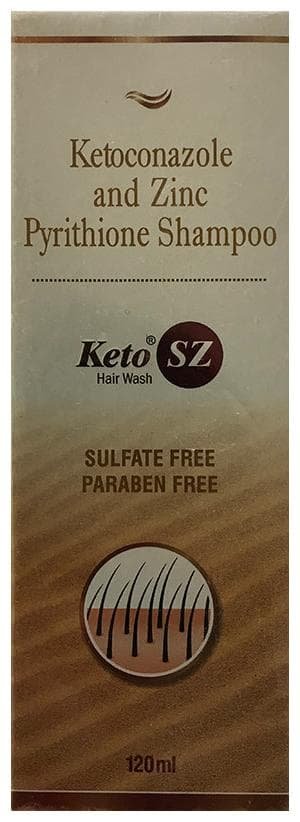 KETO SZ Hair Wash Sulphate Free Paraben Free