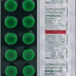 Spasmonil 20mg/325mg Tablet