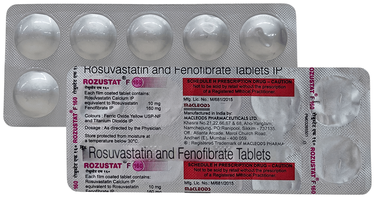 Rozustat F 160 Tablet