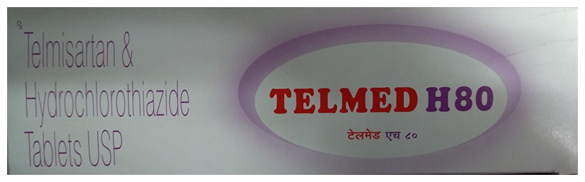 Telmed H 80 Tablet