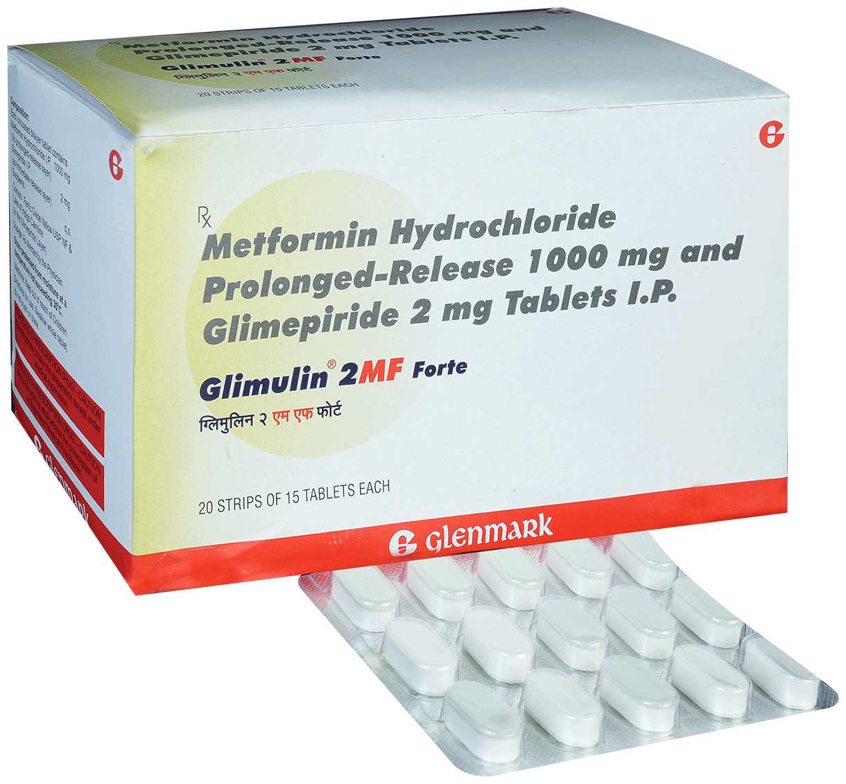 Glimulin 2MF Forte Tablet PR