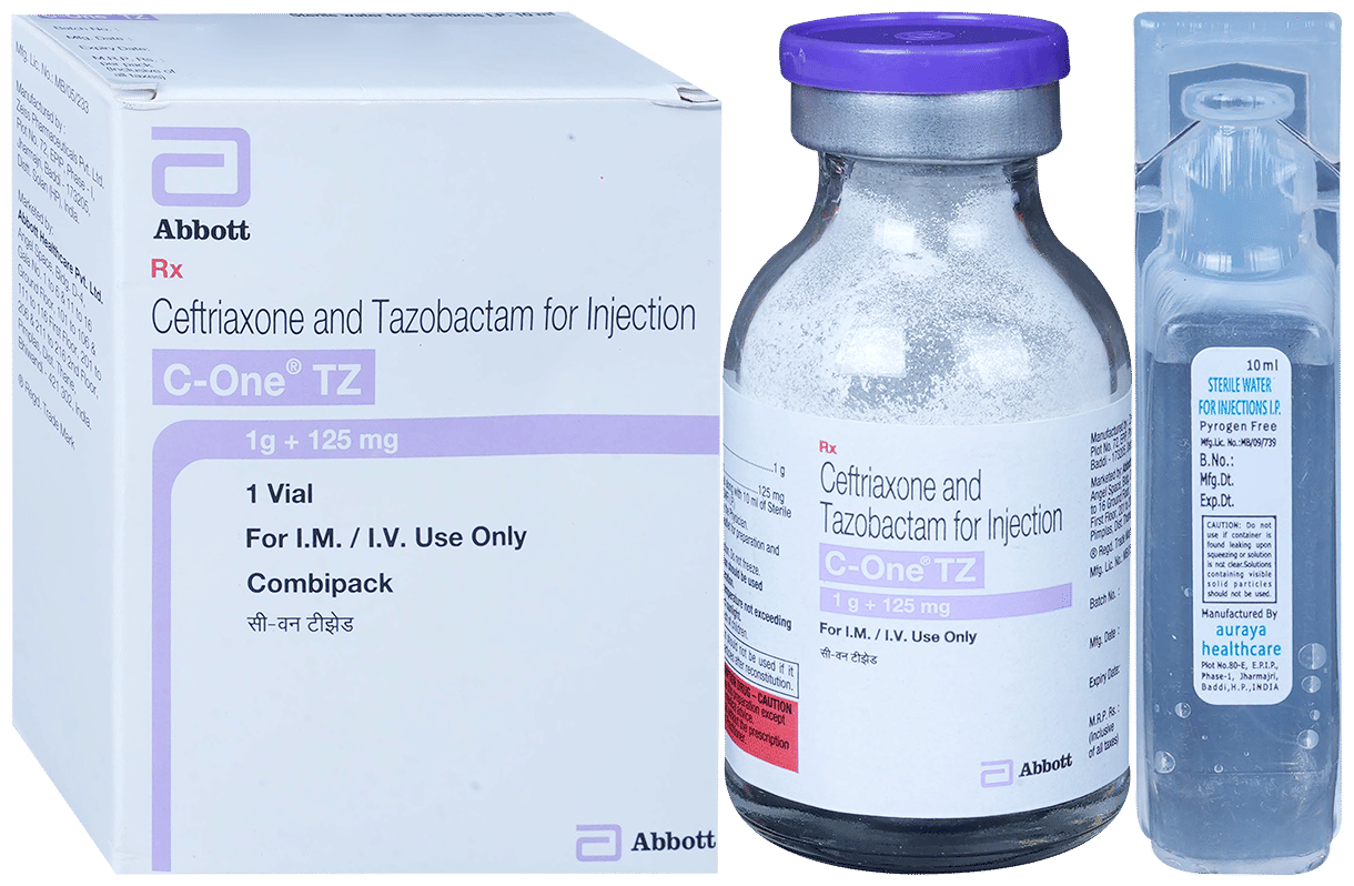 C One TZ 1000mg/125mg Injection