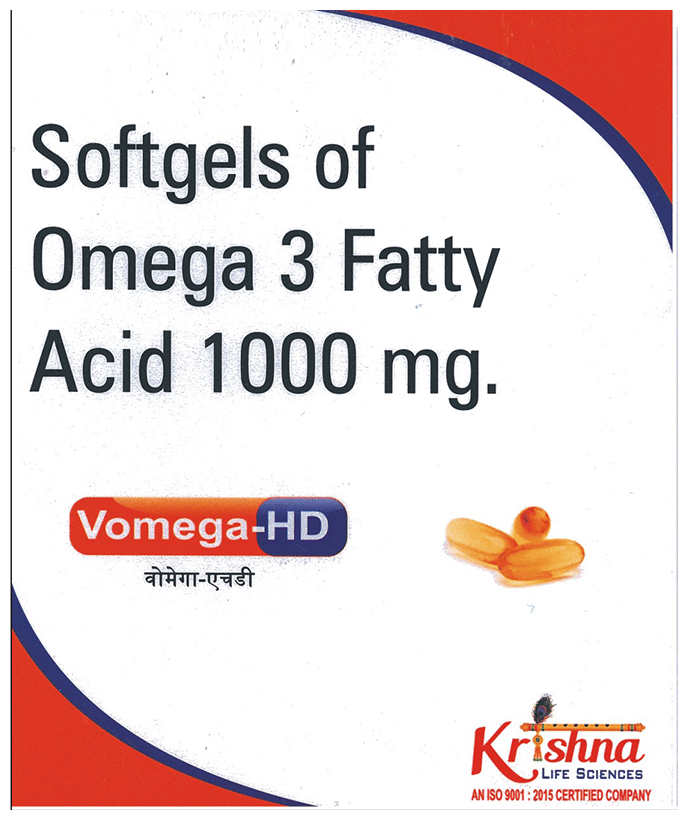 Vomega-HD Soft Gelatin Capsule