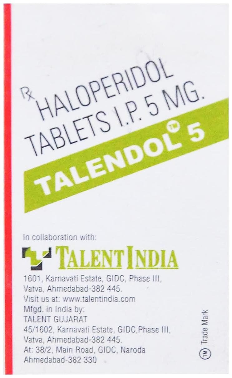 Talendol 5mg Tablet
