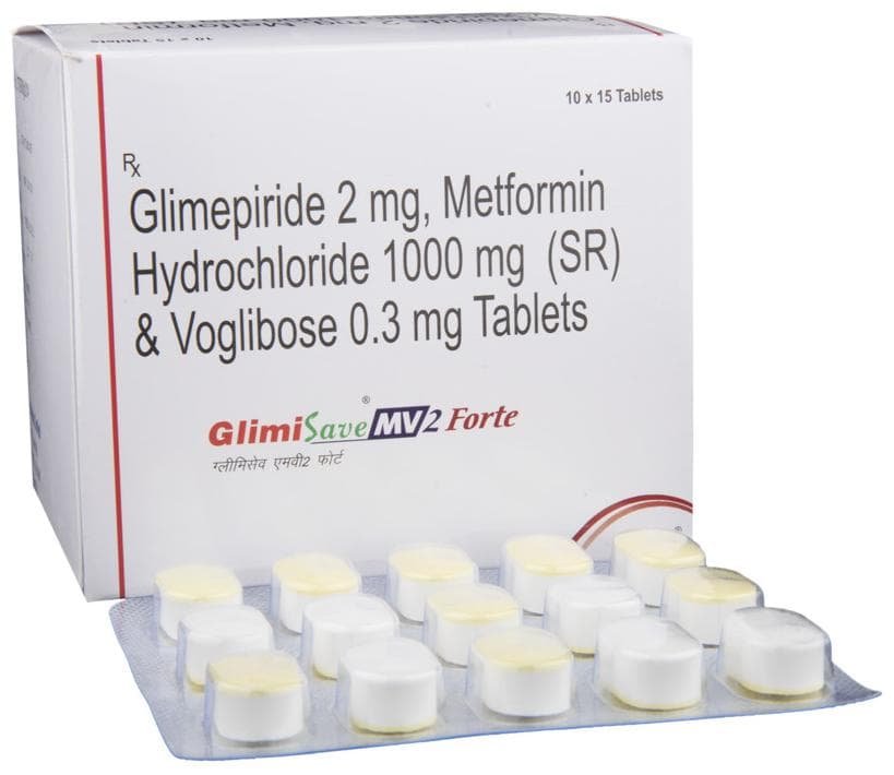 Glimisave MV2 Forte Tablet SR