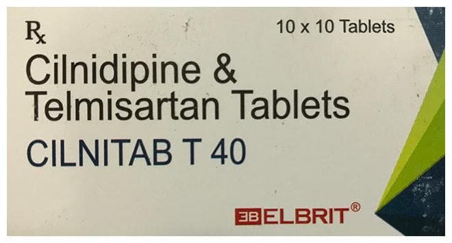 Cilnitab T 40 Tablet