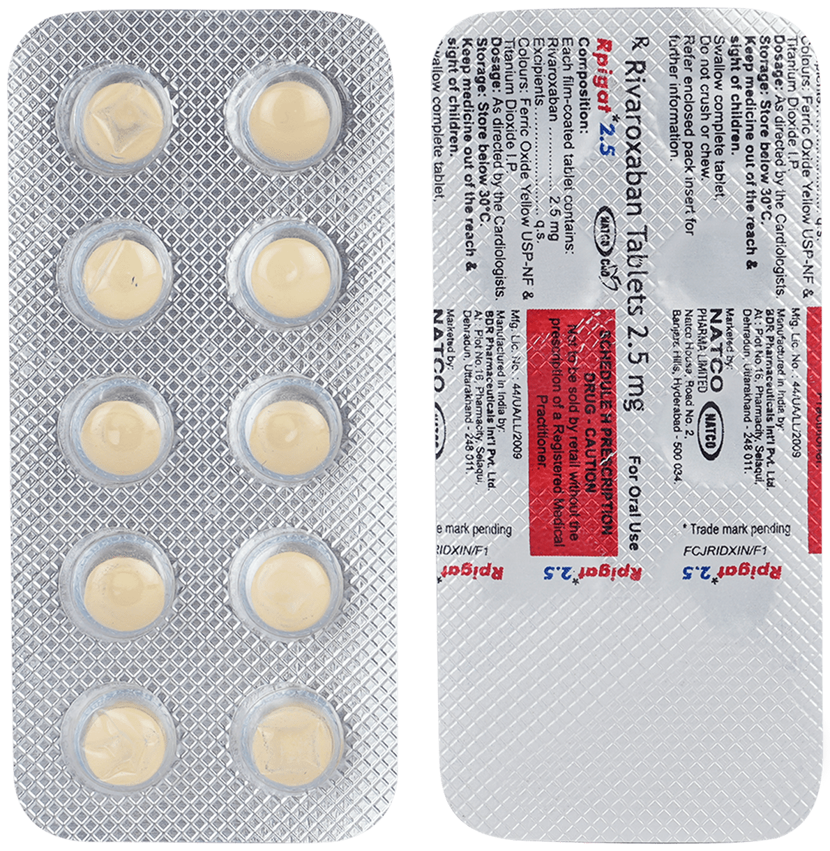 Rpigat 2.5mg Tablet