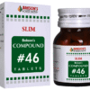 Bakson's Homoeopathy Compound # 46 Slim Tablet