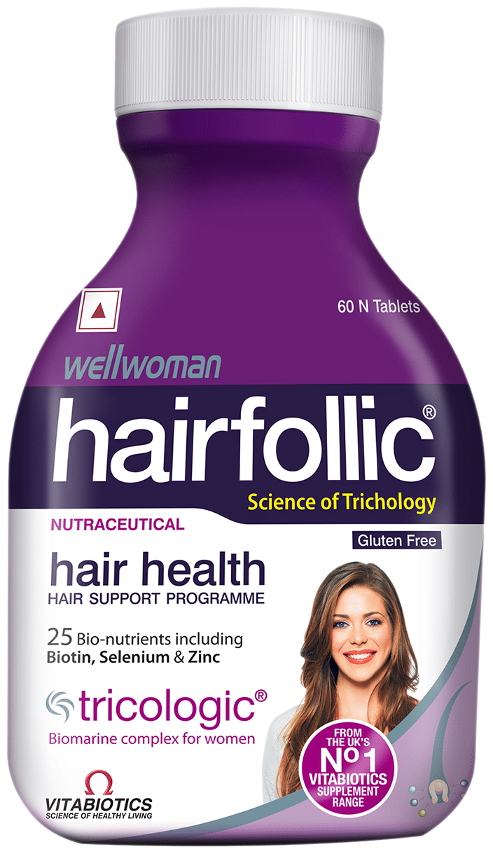 Wellwoman Hairfollic Tablet Gluten Free