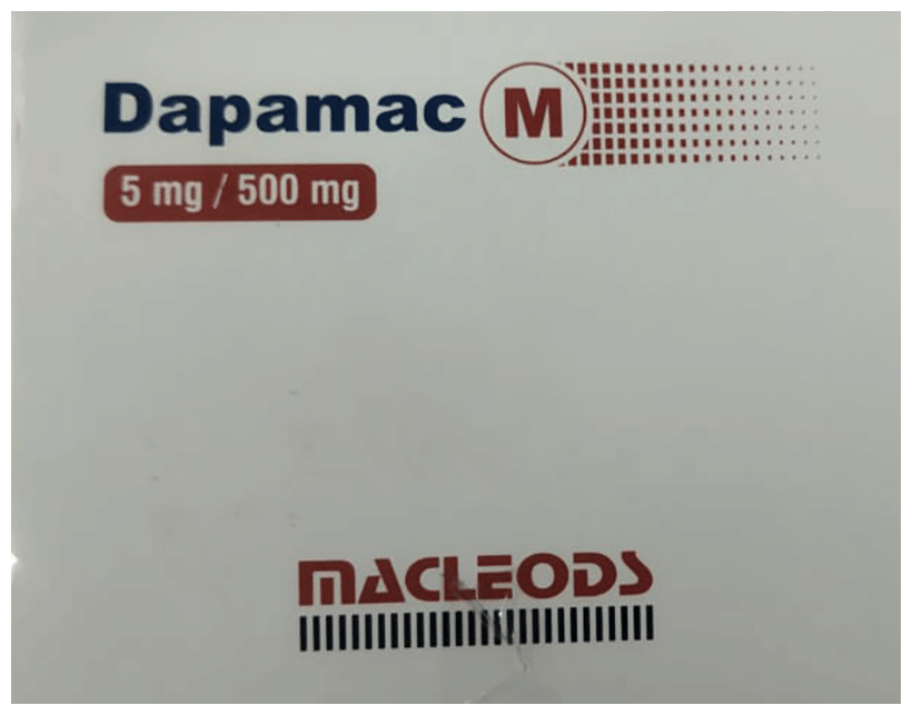 Dapamac M 5mg/500mg Tablet ER