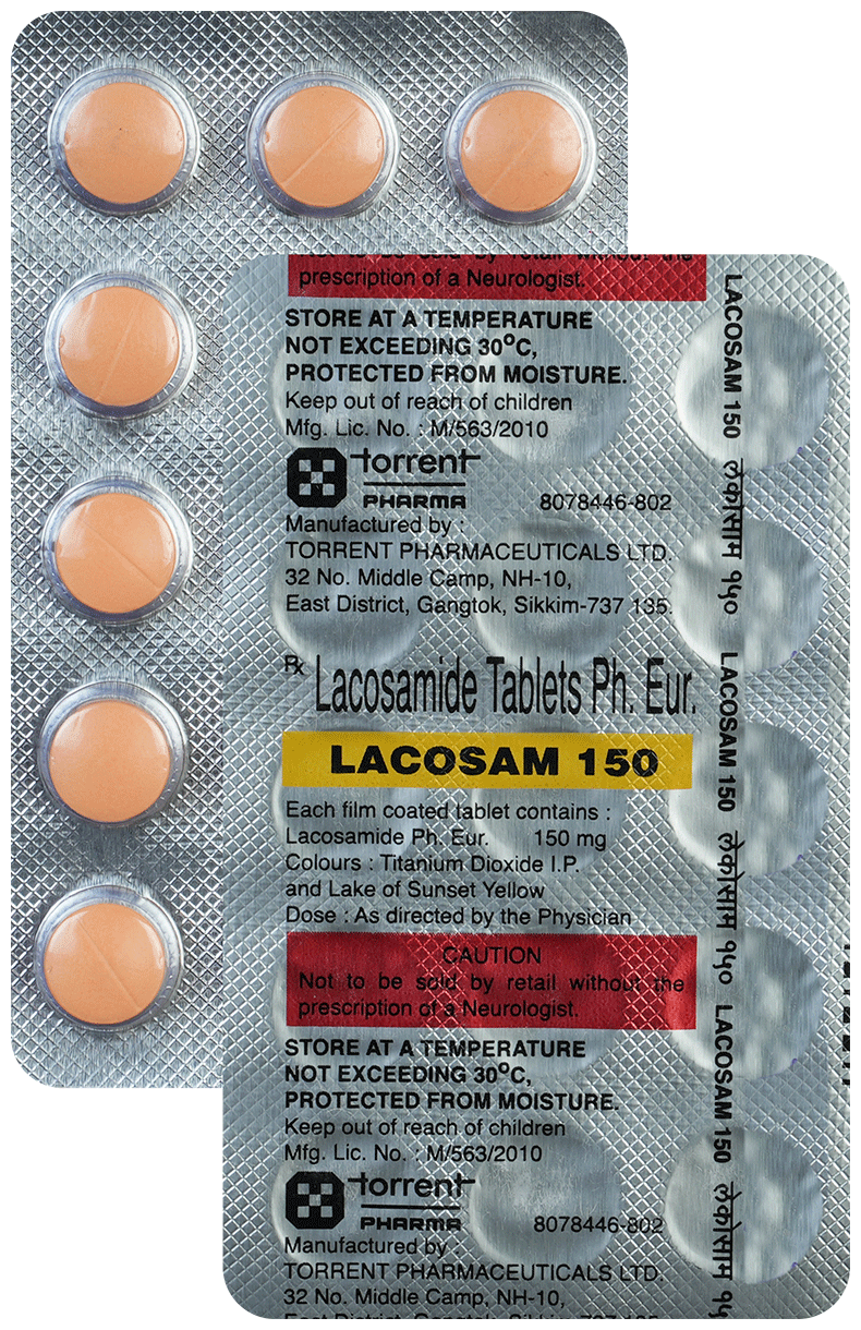 Lacosam 150 Tablet