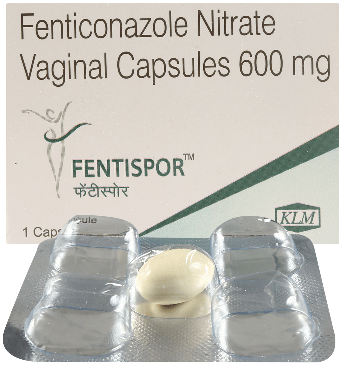 Fentispor 600mg Vaginal Capsule