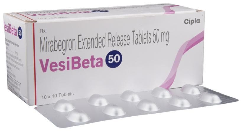 VesiBeta 50 Tablet ER