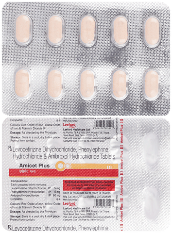 Amicet Plus Tablet