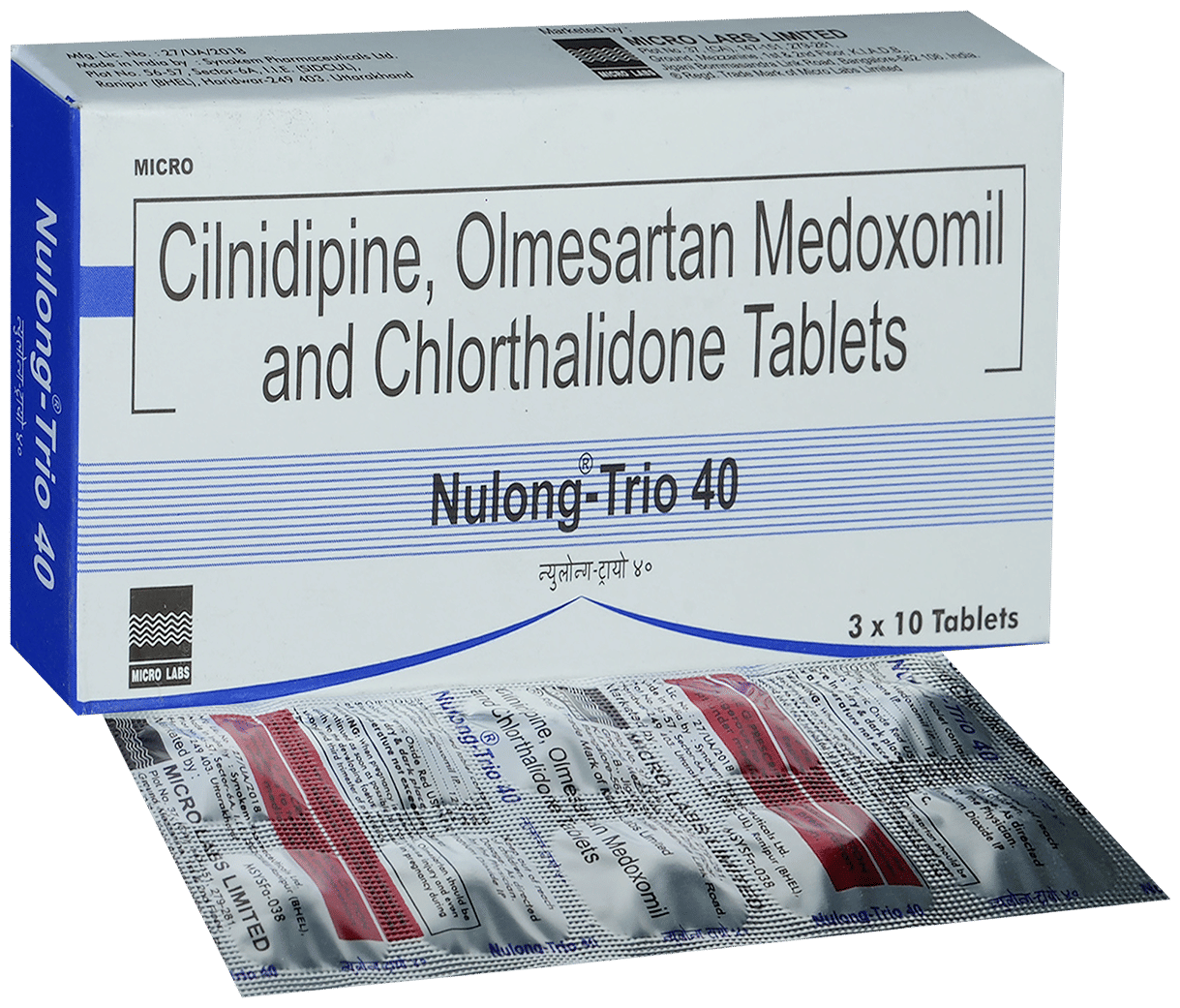 NUlong -trio 40 Tablet