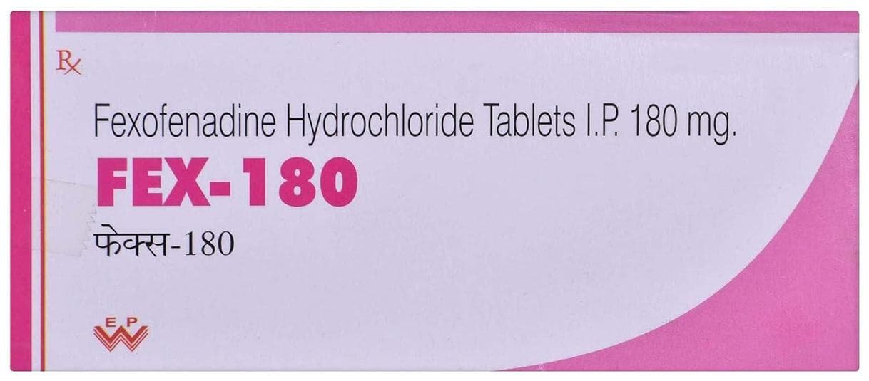 Fex 180mg Tablet