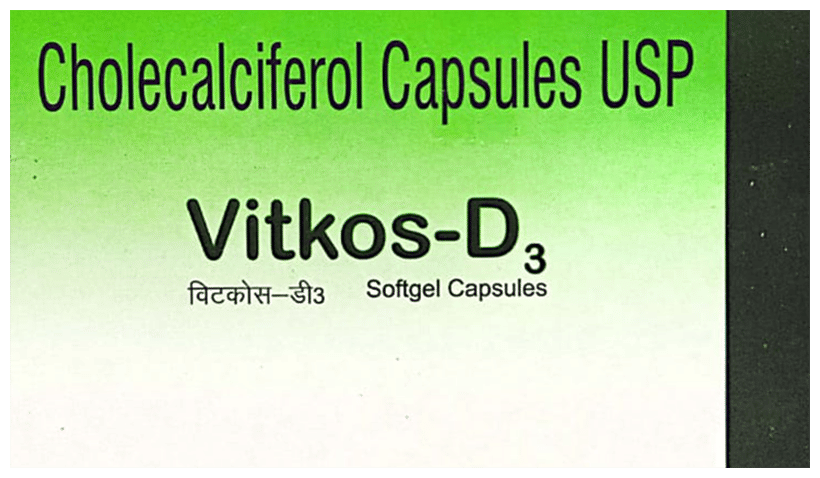 Vitkos-D3 Softgel Capsule
