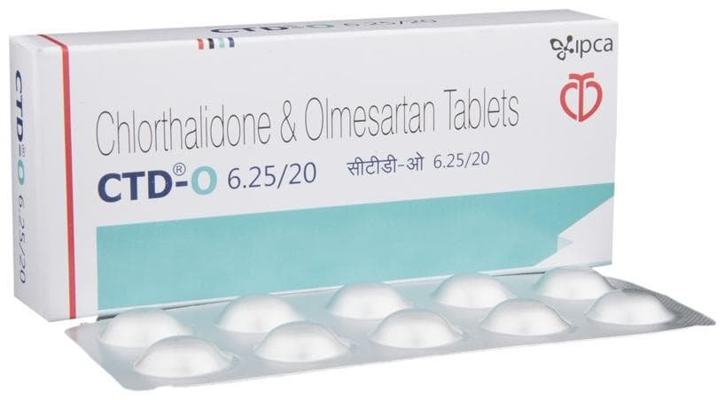 CTD-O 6.25/20 Tablet