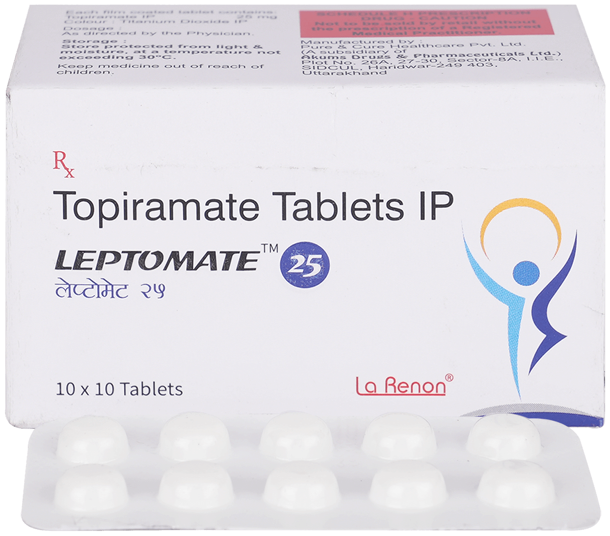 Leptomate 25 Tablet