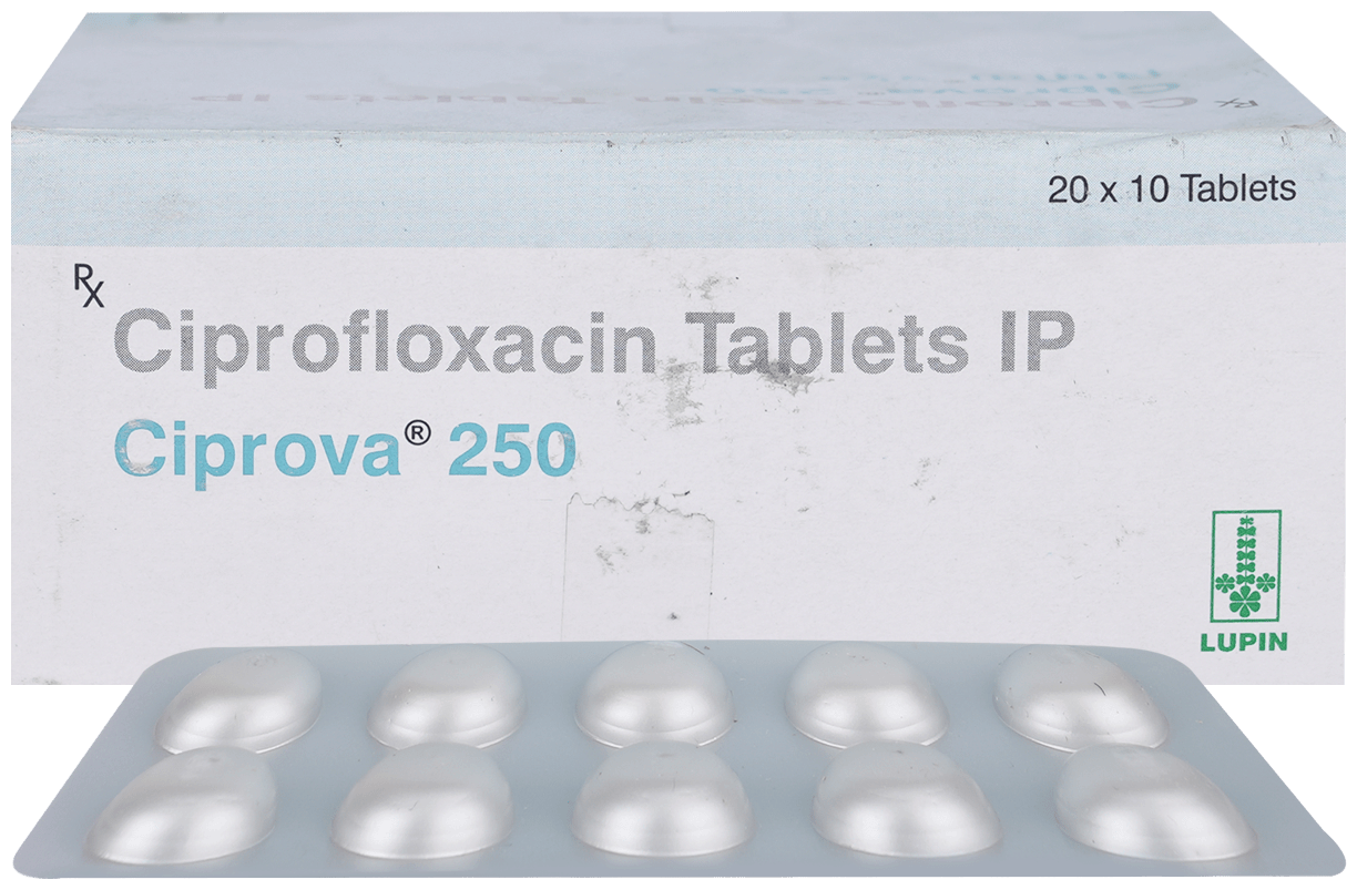 Ciprova 250mg Tablet