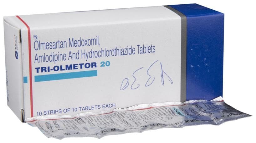 Tri-Olmetor 20 Tablet