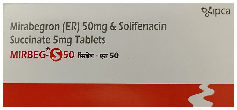 Mirbeg-S 50 Tablet ER