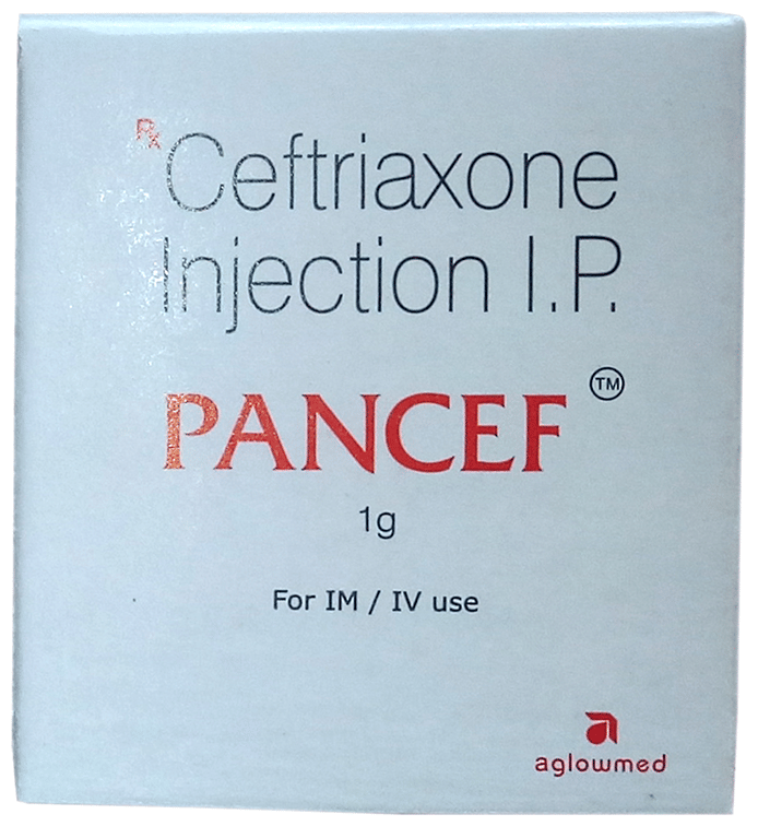 Pancef 1g Injection