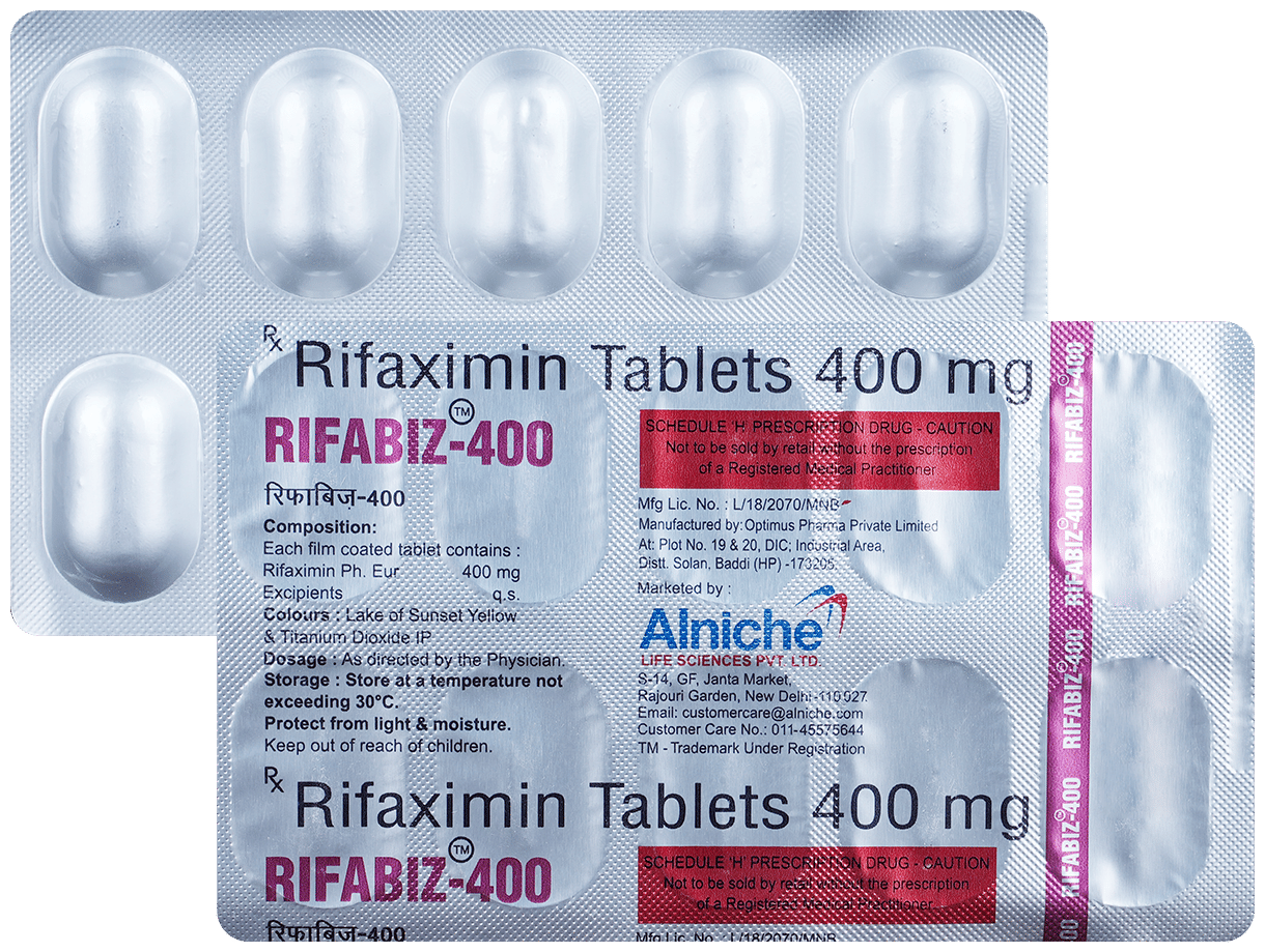 Rifabiz 400mg Tablet
