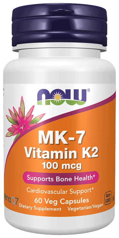 Now Foods MK-7 Vitamin K-2 100mcg Veg Capsule