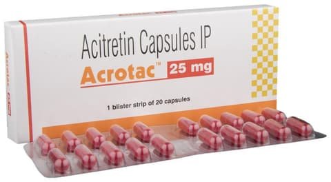 Acrotac 25mg Capsule