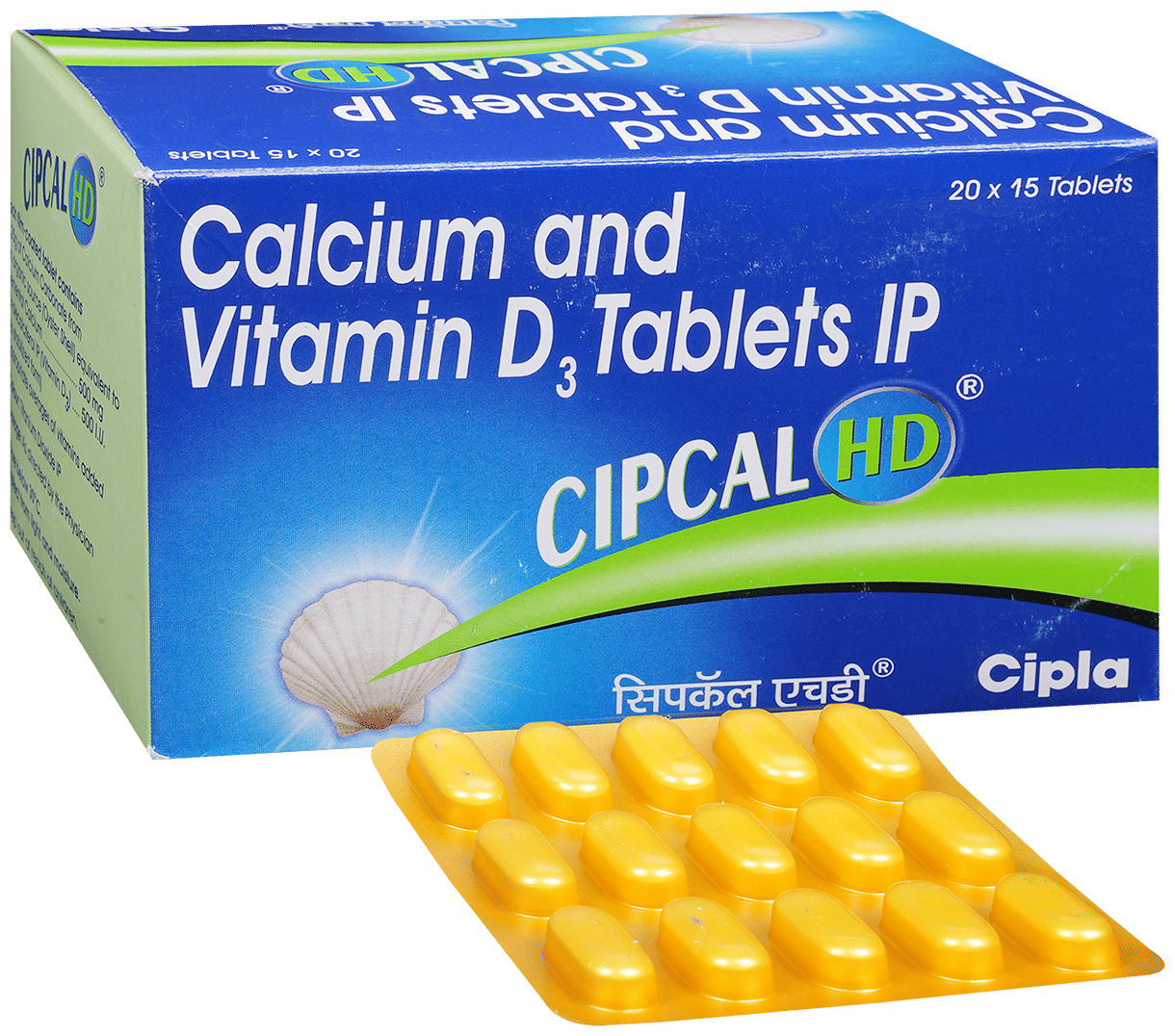 Cipcal HD Tablet For Osteoporosis