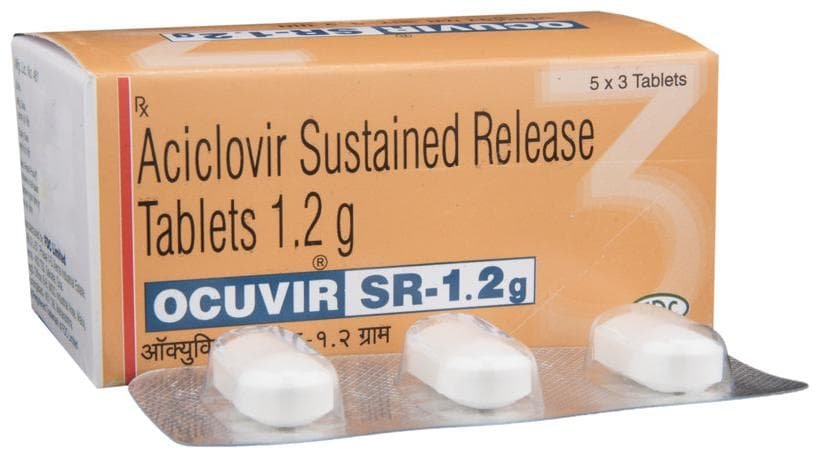 Ocuvir SR 1.2gm Tablet