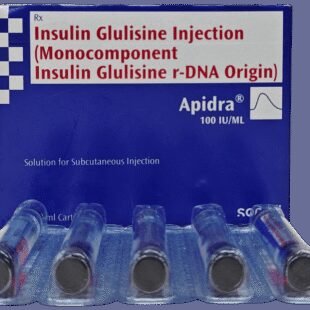 Apidra 100IU Cartridge (3ml Each)