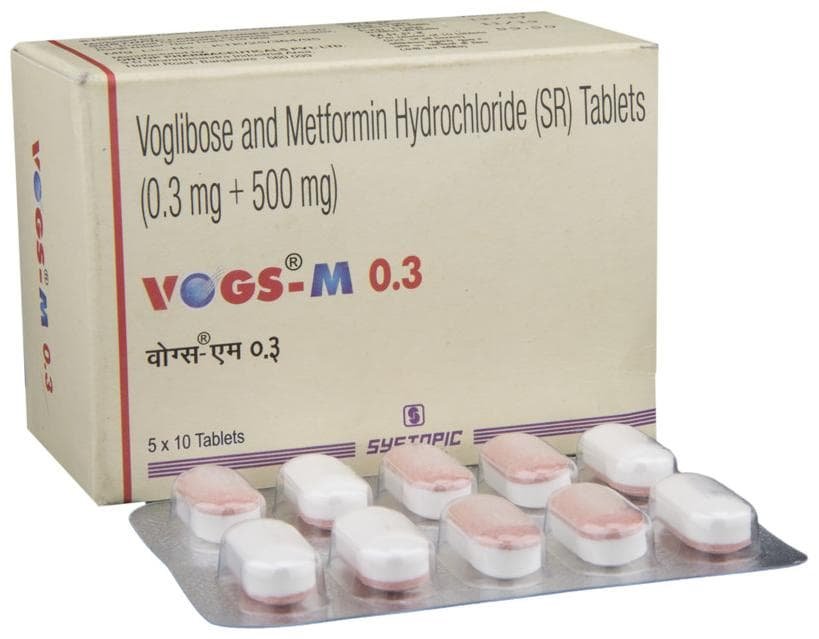 Vogs-M 0.3 Tablet SR