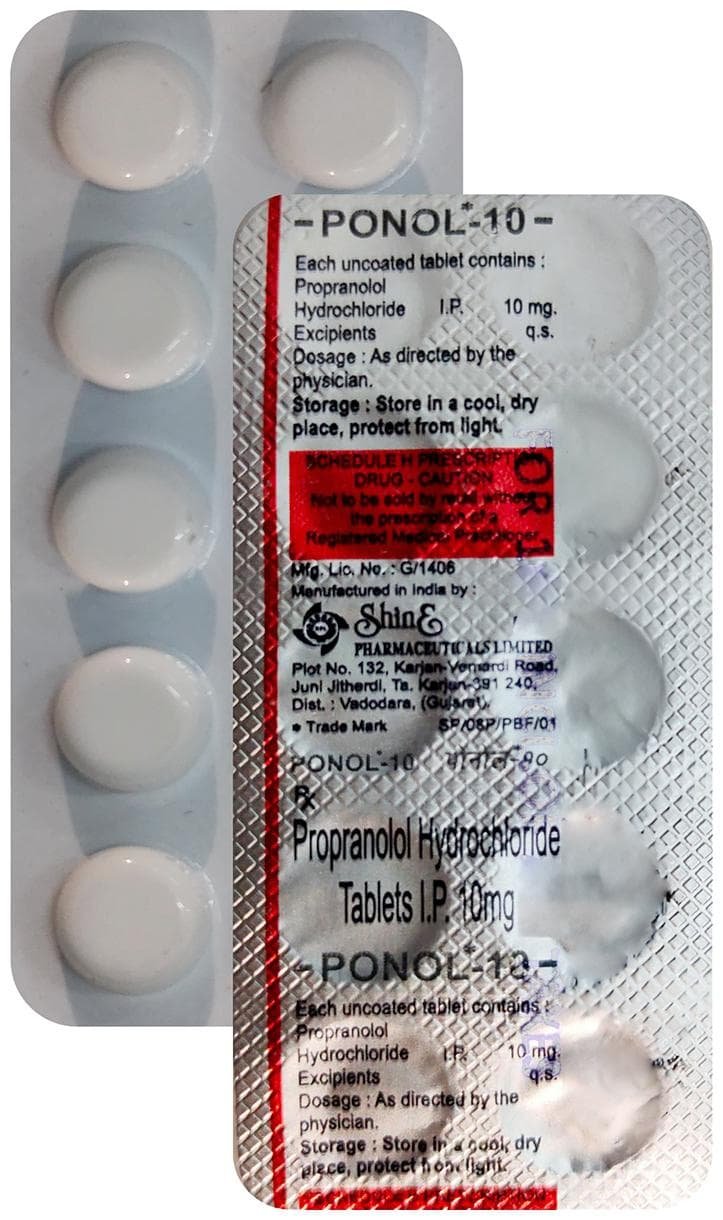 Ponol 10mg Tablet