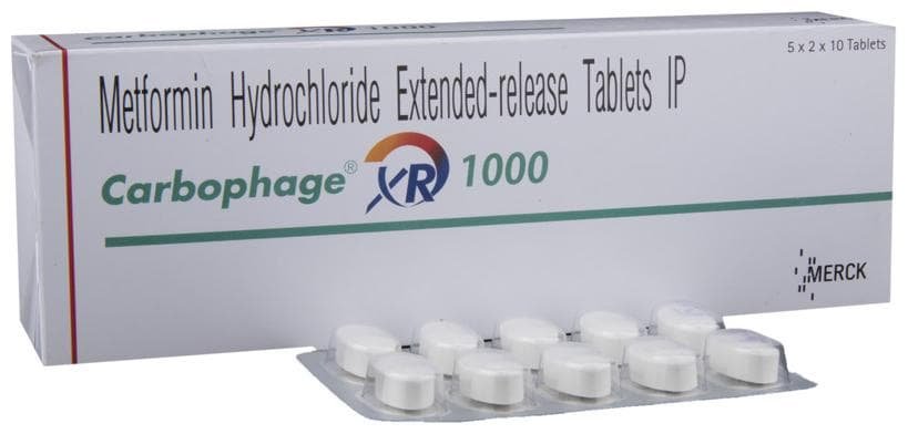 Carbophage XR 1000 Tablet
