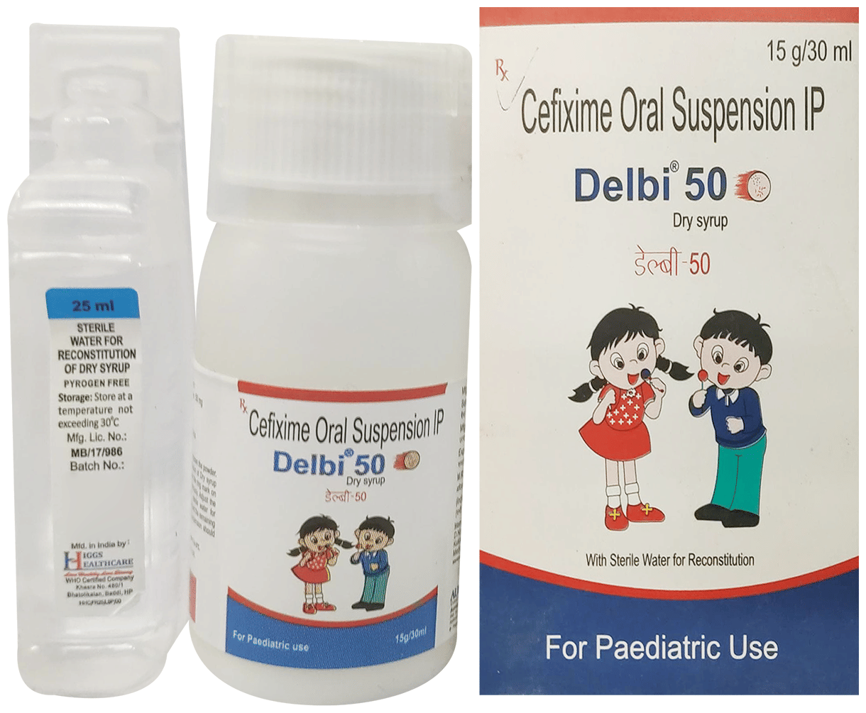 Delbi 50mg Dry Syrup