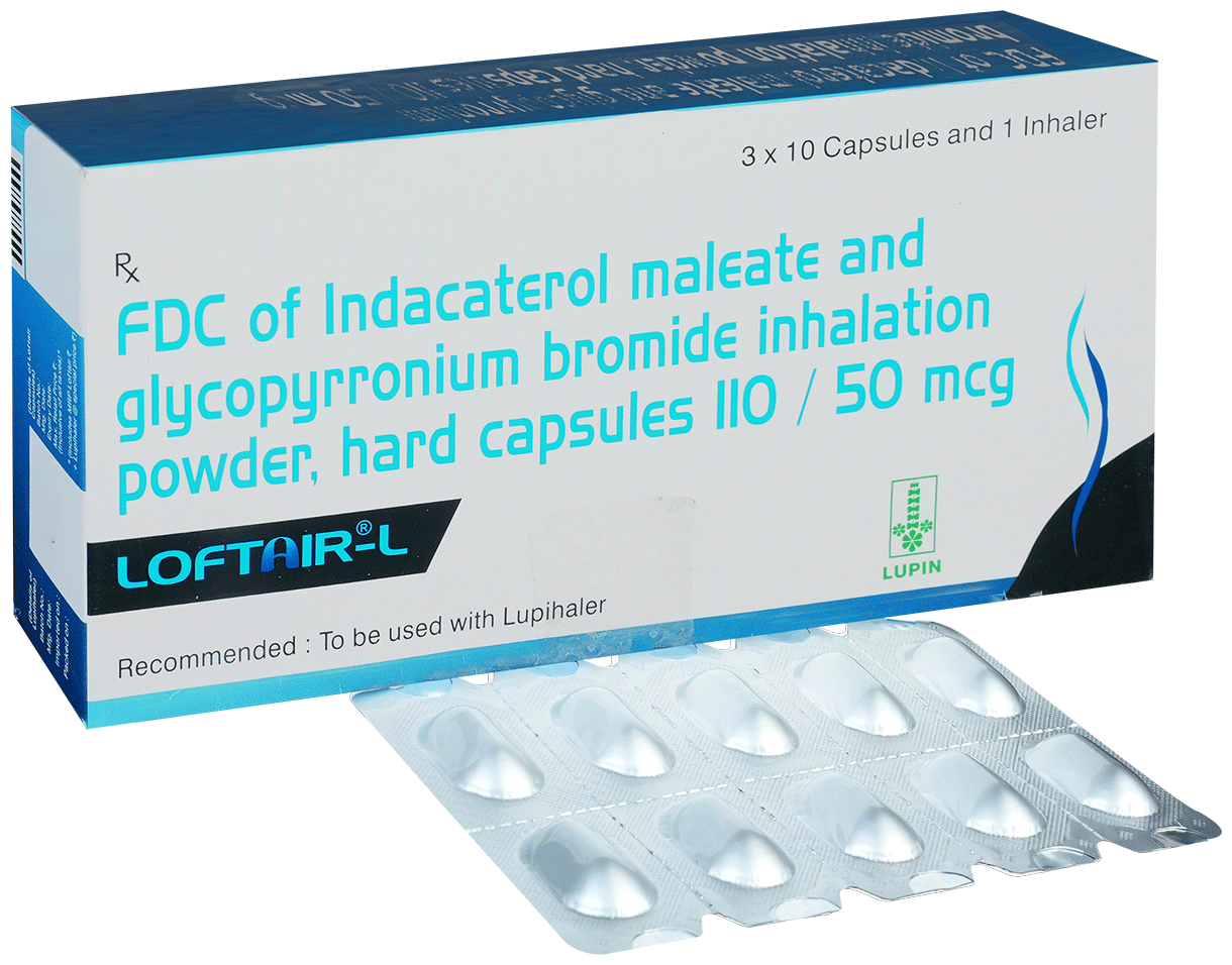 Loftair-L Capsule with Inhaler