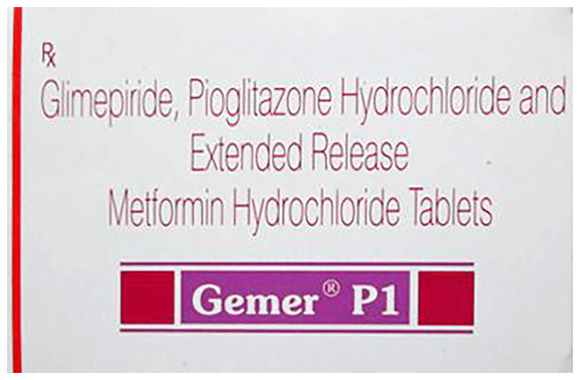 Gemer P 1 Tablet ER