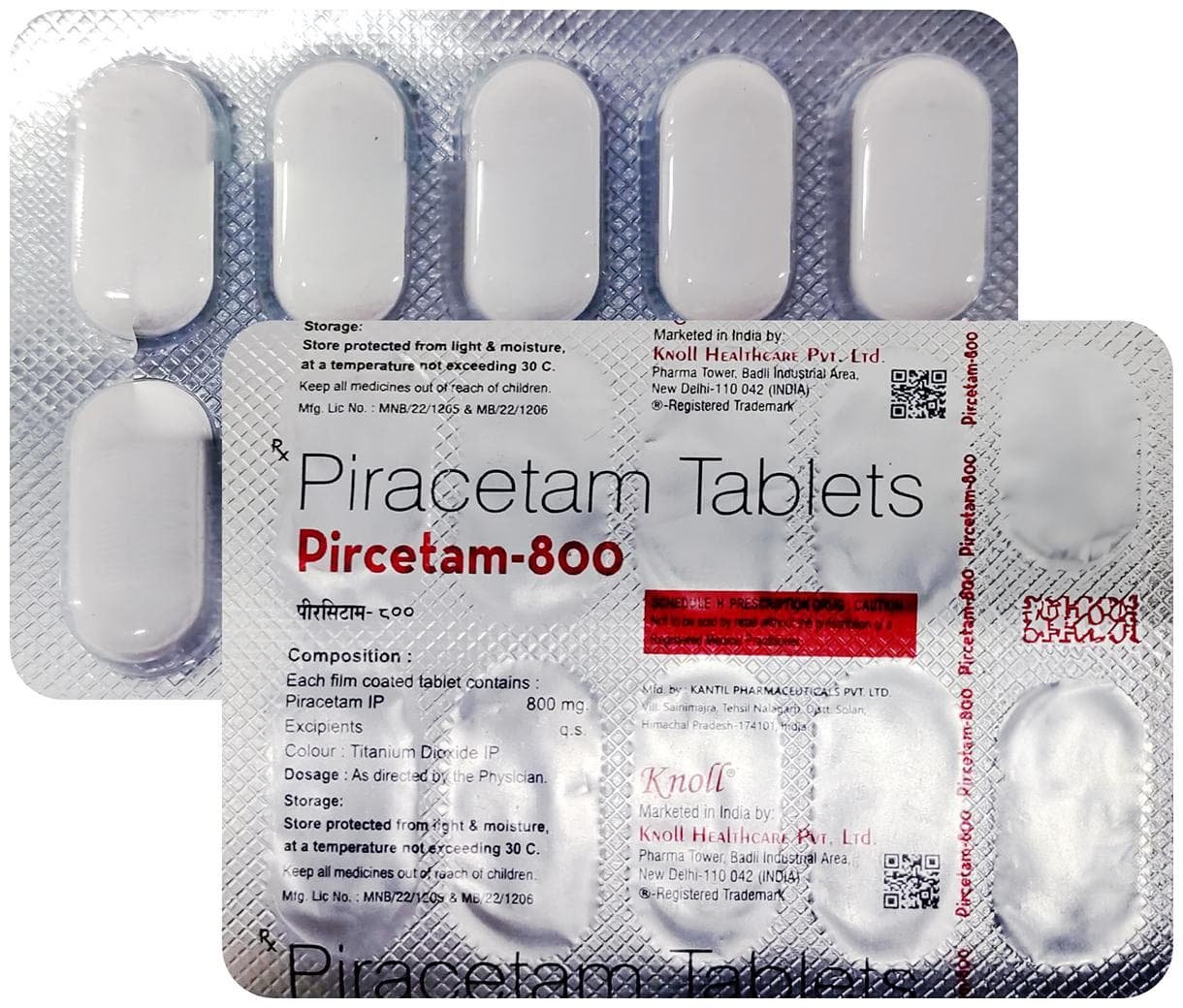 Pircetam 800mg Tablet